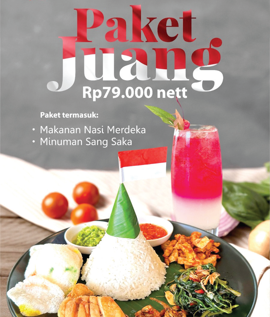 Pamflet Paket Juang PlazaInn Kendari.