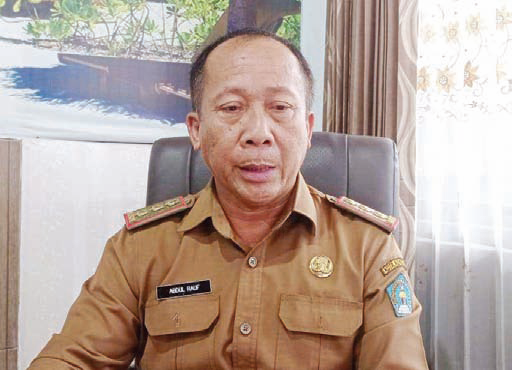 Kepala Dinas Ketahanan Pangan (Disketapang) Kota Kendari, Abdul Rauf.