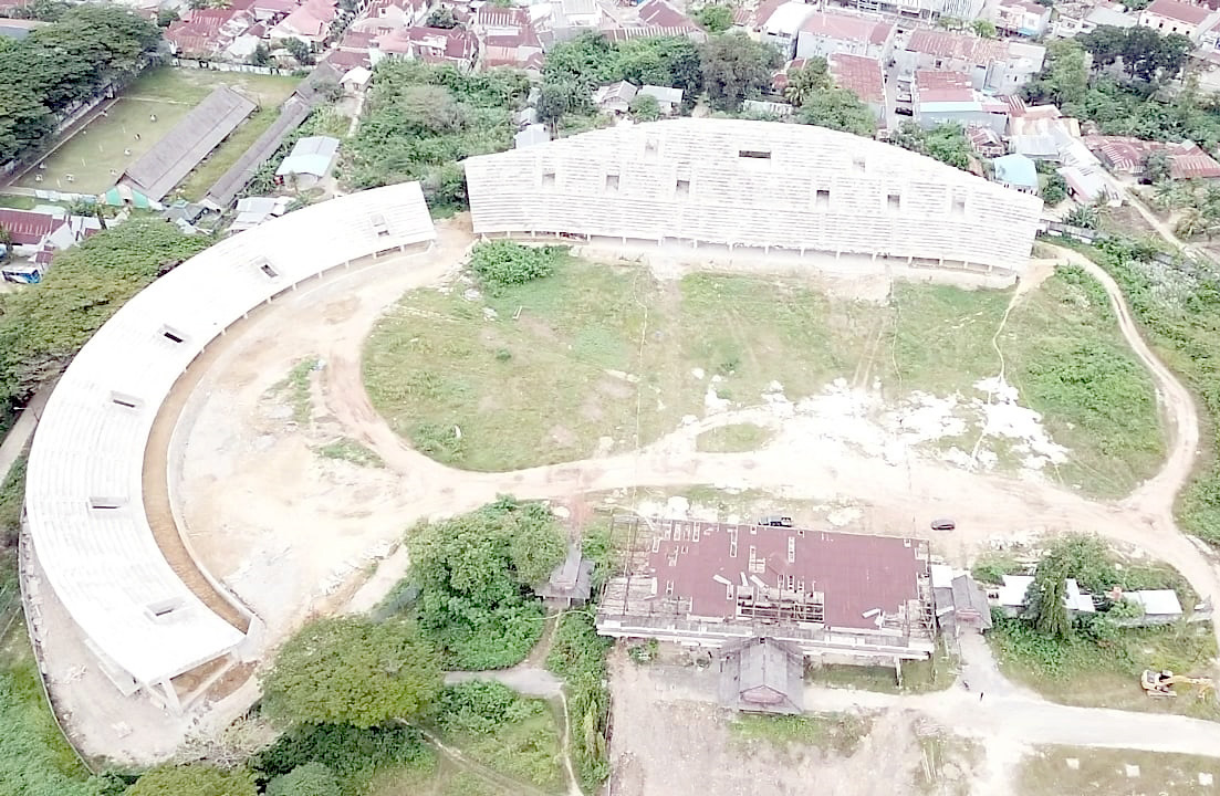 Lanskap Stadion Lakidende.(IST)