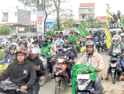 Dikawal Ribuan Pendukung, AJP-ASLI Optimis Menang