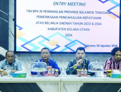 Jangan Tinggalkan Kolut, Dukung Pemeriksaan Tim BPK !