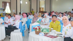 PERUBAHAN MENTAL : Suasana rapat kerja terkait penyelenggara Kota Baubau Sehat tahun 2024 yang dipimpin langsung Pj Wali Kota, H. Muh. Rasman Manafi. (IST)