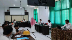 Rapat persiapan pembangunan ZI oleh para pejabat lingkup FP UHO.(DOK FAKULTAS PERTANIAN UHO)