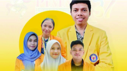 Mahasiswa dan Dosen Pembimbing PKM Farmasi UHO (FARMASI UHO FOR KENDARI POS)