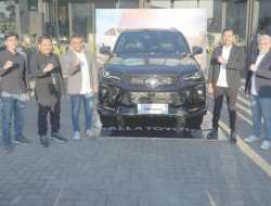 New Fortuner 2024 Resmi Mengaspal di Kendari