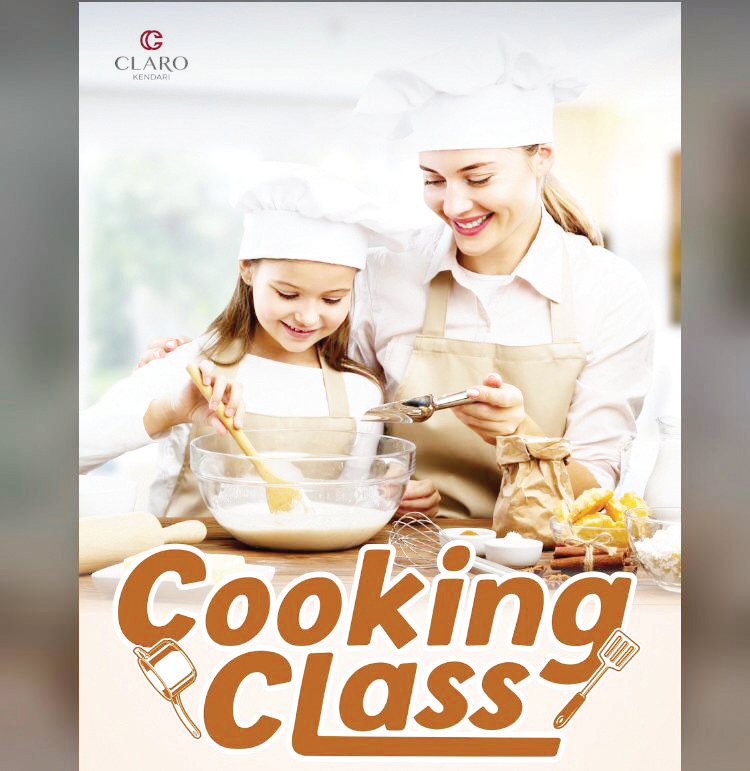 Paket Promo Cooking Class Kids Package di Hotel Claro Kendari. (HOTEL CLARO KENDARI)