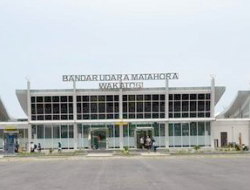 Bandara Matahora Kantongi Sertipikat