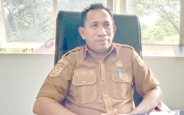 Plt Kepala BKPSDM Muna, LM. Asmadi Teno (IST)