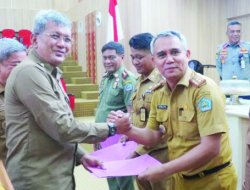 Yusup Lantik Plt Kepala OPD dan Camat