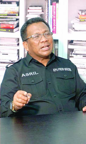 Asril Ketua KPU Sultra (IST)