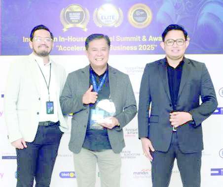 PT Pegadaian meraih penghargaan sebagai The Most Innovative In-House Counsel Non-Bank Financial Industry pada In-House Counsel Summit & Award 2024. (DOK. PEGADAIAN)