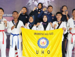 UHO Sabet Medali Emas Nasional