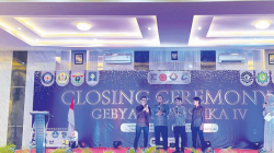 Closing Ceremony Gebyar Statistika IV FMIPA UHO. (EWIN ENDANG SAHPUTRI/KENDARIPOS)