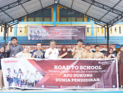 Road to School SMPN 3 Kendari : Meraih Sukses dengan Meningkatkan Kemampuan Literasi