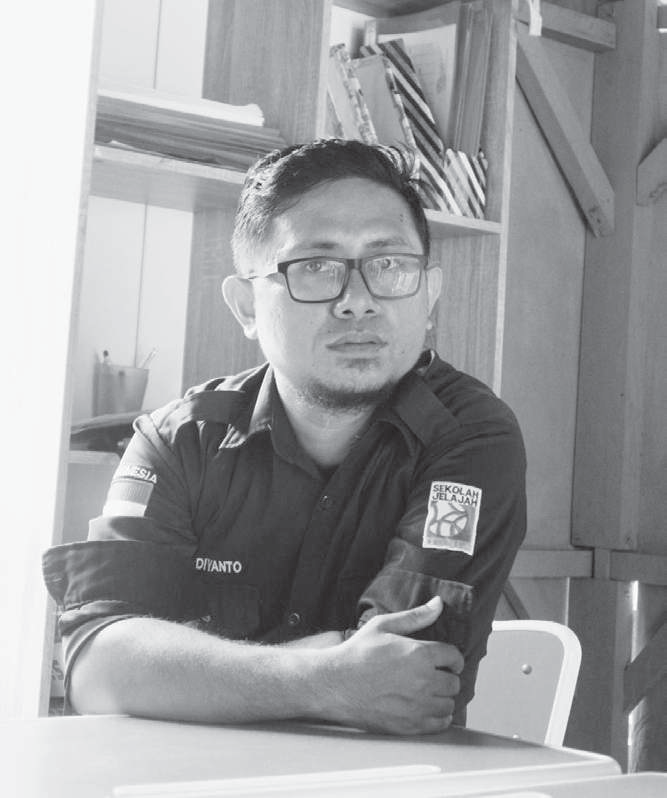 Suhardiyanto - Founder Gerakan Literasi Baubau (GLB) dan PKBM Inklusi Mainawa Kreativa