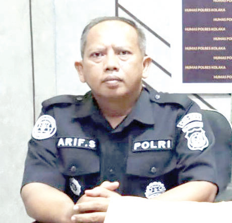 Kasi Humas pada Polres Kolaka, Iptu Dwi Arif (IST)