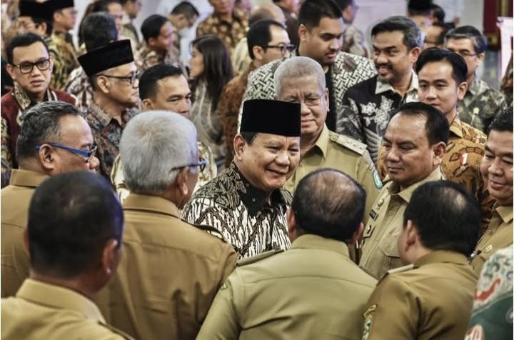 Prabowo Serahkan DIPA dan TKD 2025, Pj Gubernur Andap : Efisiensi dan Kesejahteraan Rakyat