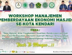 Workshop Managemen Pemberdayaan Ekonomi Masjid Digelar