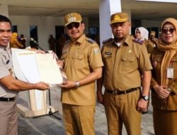 BPN Serahkan 116 Sertifikat Tanah kepada Pemkot Kendari, Pj Wali Kota: Upaya Menjaga Keamanan Aset Daerah