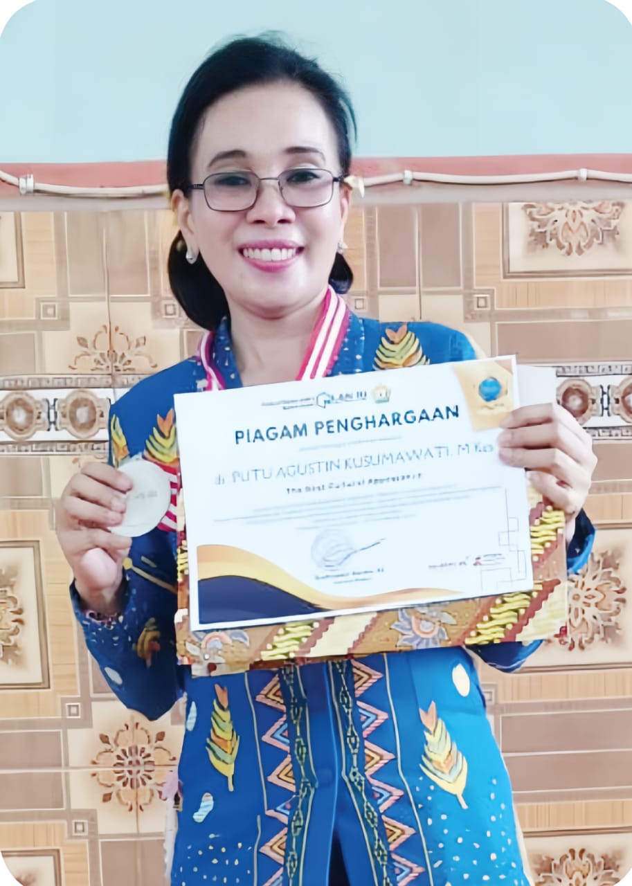 dr. Putu Agustin Kusumawati Raih Penghargaan Nasional.