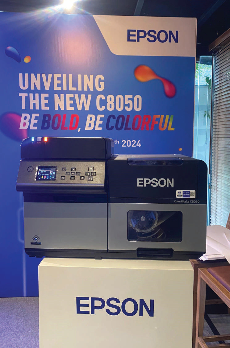 Epson Indonesia meluncurkan printer label terbaru dengan mengusung tema ‘BE BOLD, BE COLORFUL’ yang diselenggarakan di Urban Forest, Cipete.