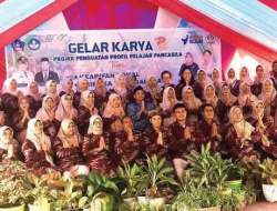 Implementasikan Kearifan Lokal, SMPN 5 Kendari Gelar Karya P5