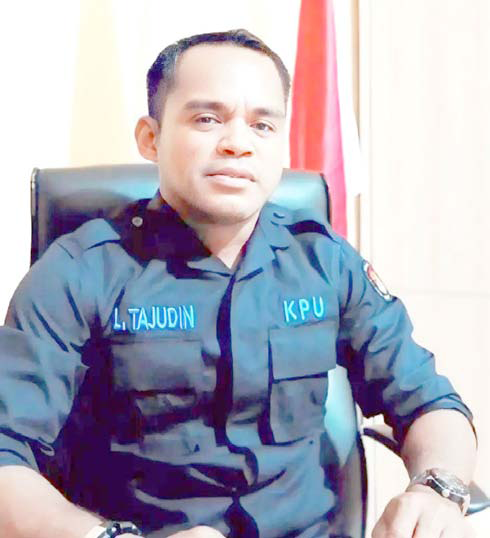 Ketua KPU Mubar, La Tajudin