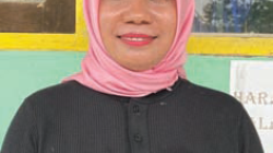 Kepala SMKN 6 Kendari, Sitti Ma’wa Rohani, S.Pd