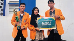 Tiga mahasiswa UHO yang tergabung dalam Tim Emerald Star berhasil meraih juara pertama dalam Lomba Business Plan pada ajang Raden Fatah Sharia Economic Expo VII 2024.