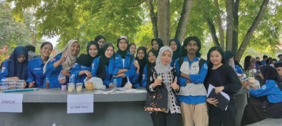 Program Studi Bioteknologi Fakultas Matematika dan Ilmu Pengetahuan Alam (FMIPA) Universitas Halu Oleo (UHO) Kendari menggelar mini expo dan bazar.