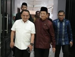 Dukung IAIN Kendari Jadi UIN, Pj Gubernur Andap Silaturahmi dengan Menteri Agama RI