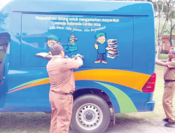 Perpustakaan Keliling Siap Mangkal di Sekolah